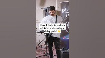 How it feels to make a mistake while using a delay pedal 😑#shorts #guitar