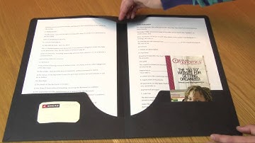 Smead Lock-it Two Pocket Legal Presentation Folder