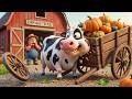 Old MacDonald Had a Farm 🐄😱 | Episode 1, Crazy Cow Day Song for Kids, Nursery Rhymes &amp; Animal Farm