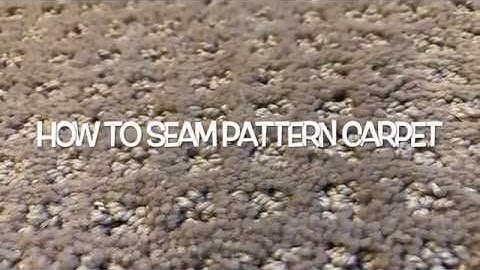How To Seam Pattern Carpet RUN FROM THESE JOBS