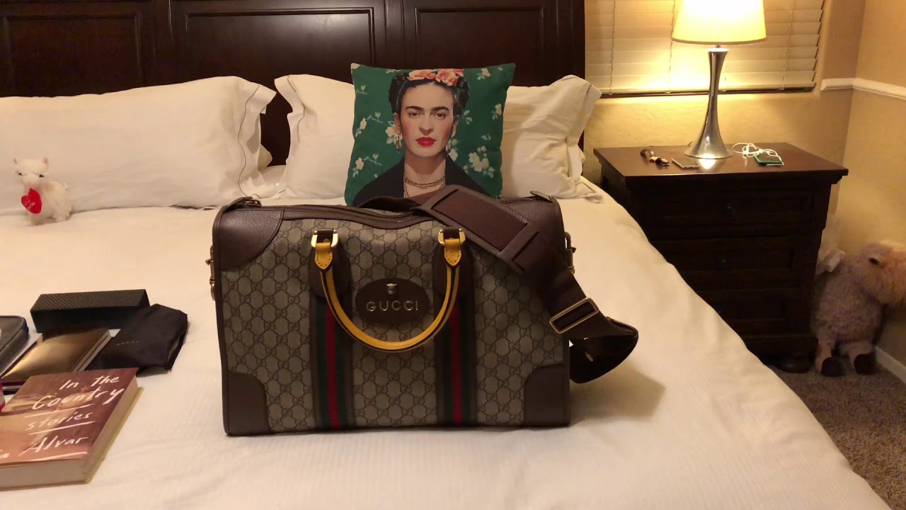 Gucci GG Supreme Duffle Bag - Neutrals Luggage and Travel, Handbags -  GUC1173611