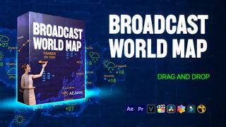 Broadcast World Map