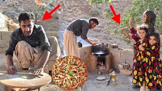 Salman's oven-baked pizza on mountain surprised the girls!