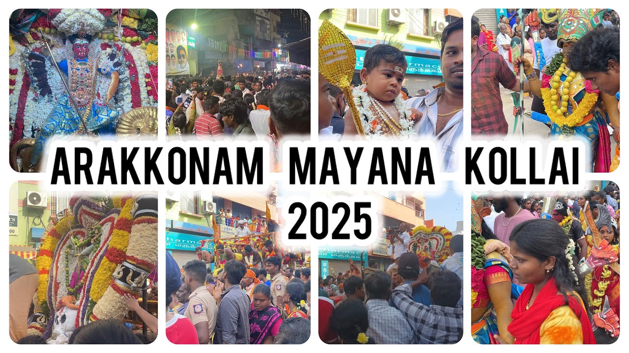 Arakkonam mayana kollai kondattam 2025 😇#Arakkonam #mayanakollai #mayanakollaivideo