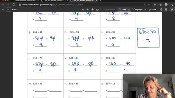 Eureka Math Grade 5 Module 2 lesson 17 Problem Set