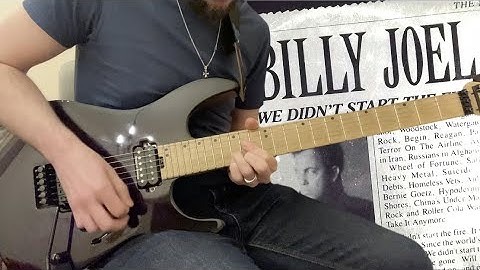 We Didn't Start the Fire Guitar version - Guitar performance video thumbnail