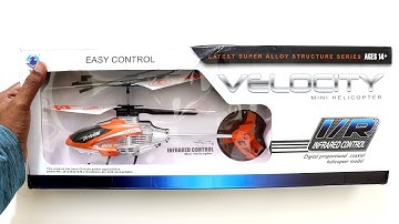 RC Helicopter Unboxing & Testing – Remote Control Helicopter – Chatpat toy tv
