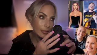 ASMR Clicky Whisper Celebrity Gossip Pure Whispering For Comfort & DEEP Sleep