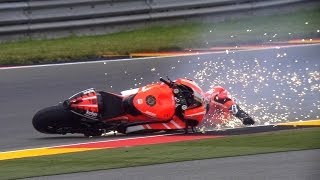 MotoGP™ Sachsenring 2013 -- Biggest crashes