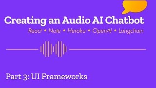 Getting started with Node, React and AI Part 3  Adding Material UI framework and styling components