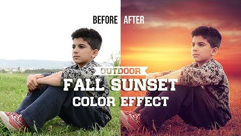 How to Create a Beautiful Fantasy Sunset Effect in Photoshop Tutorial