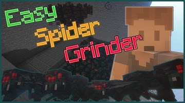 Easy Spider Spawner Tutorial: Works for Both Cave Spider & Regular Spider Spawners