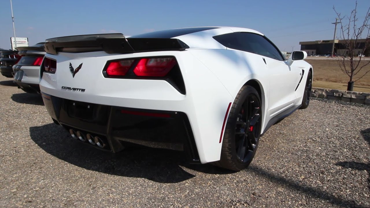 Gorgeous White C7 Corvette!