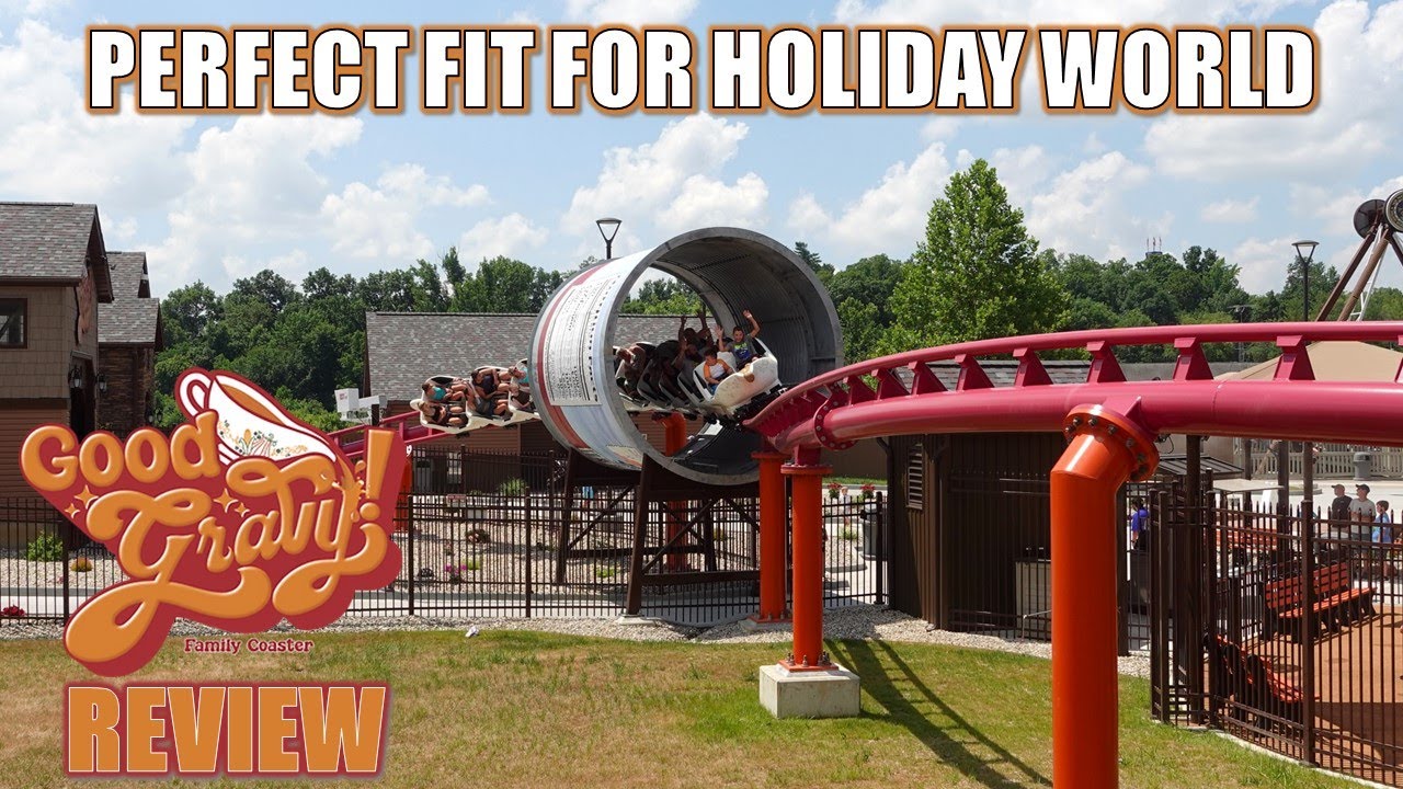 Good Gravy Review, Holiday World Vekoma Family Boomerang | A Perfect Fit!