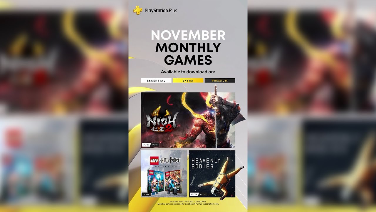 Motivering Bløde gift Your PS Plus November Monthly Games are ready 🗣️ #shorts #psplus - YouTube