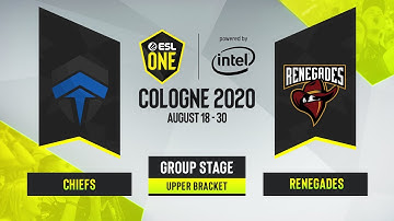 CS:GO - Renegades vs. Chiefs [Nuke] Map 1 - ESL One Cologne 2020 - Upper bracket - OCE