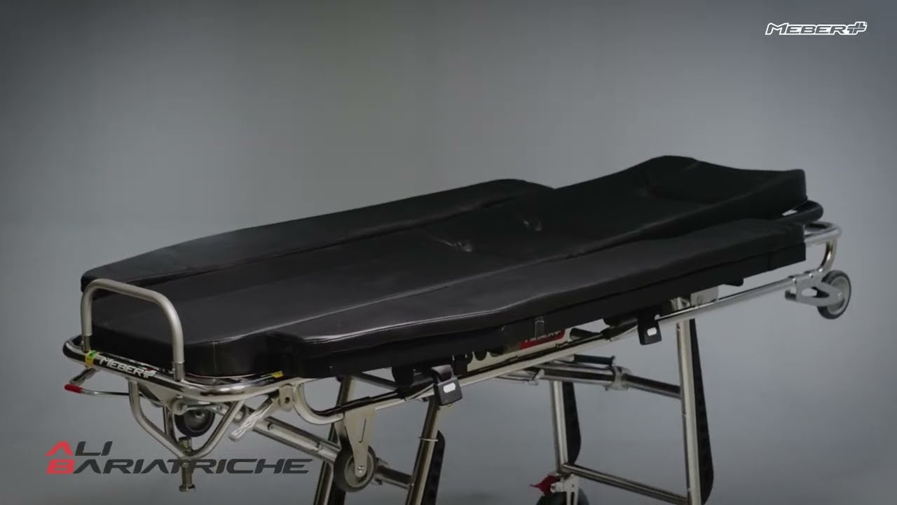 Video tutorial montaggio ali bariatriche su barella autocaricante MBS-01