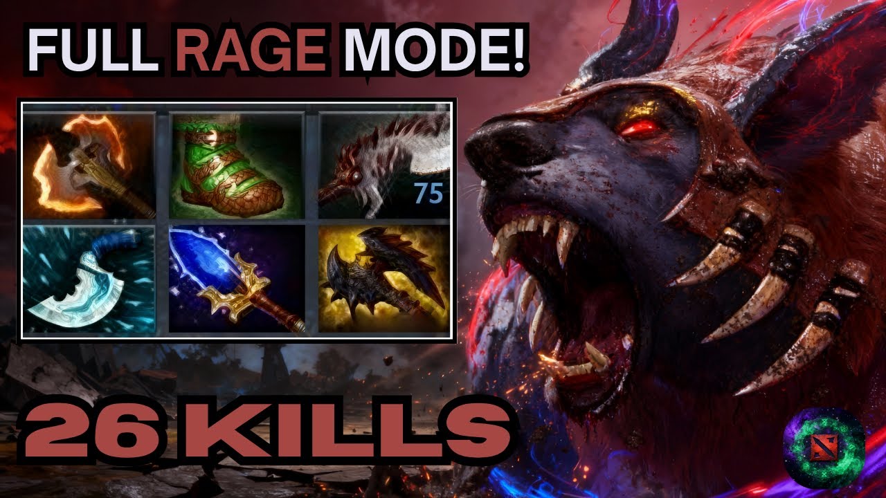 “INSANE URSA 26 KILLS on Safelane – Ultra Fast Farm, GODLIKE Dominance Rampage Game|Dota 2 Gameplay”
