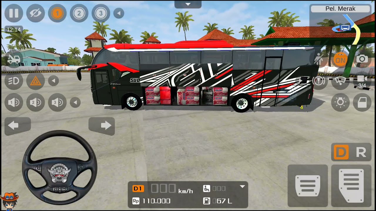 SR2 HD Prime Facelift - Bus Simulator Indonesia - Android Gameplay