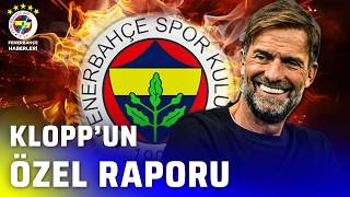 Jürgen Kloppun Fenerbahçeye Özel Reçetesi Aziz Yıldırım İstedi Klopp Yaptı