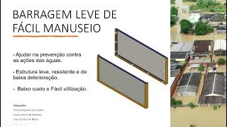 barragem leve de fácil manuseio