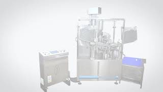 Automatic Double Head Tube Filling And Sealing Machine Filltube-120
