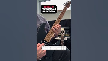 Intermediate sweep picking lesson #guitar #guitarplayer #guitarist  #educational