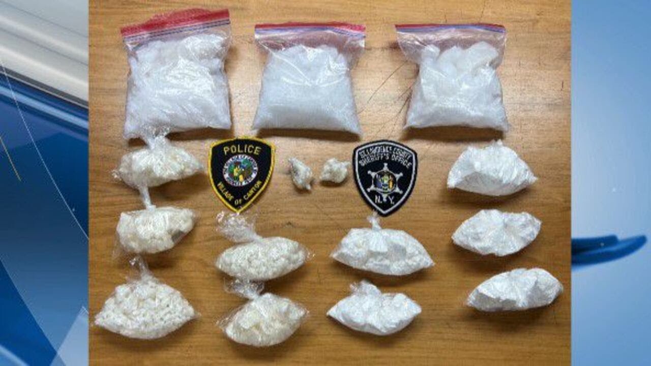 Police seize $180K worth of meth, cocaine in Canton; 2 arrested - YouTube