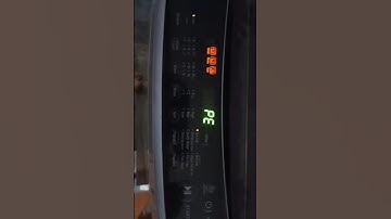 Lg washing machine pe error.