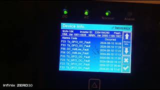 F23 Error code faults solation in nitrox ip 65 solar inverter| f23 error