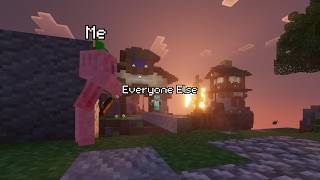 I became A silent Assassin in Minecraft Skywars