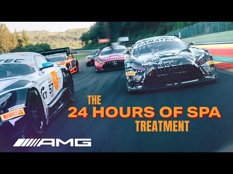 24 Hours of Spa | Spa treatment – but make it AMG!