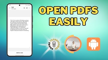 PDF-bestanden openen op de Samsung Galaxy S24 en S24 Ultra - Eenvoudige stappen