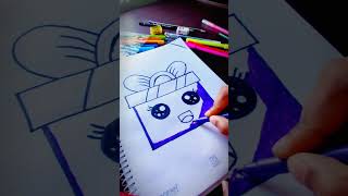 Cute Gifts Box Coloring Pages For Kids