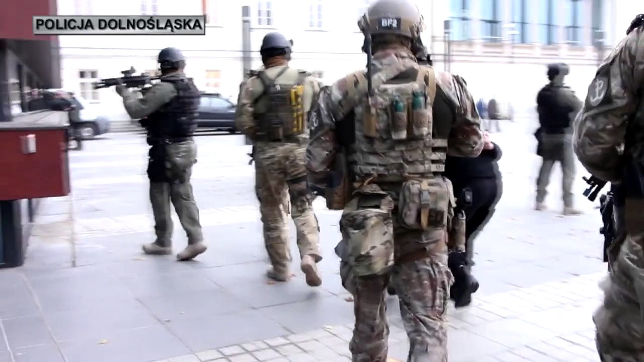 Polska Policja - Międzynarodowe ćwiczenia jednostek antyterrorystycznych