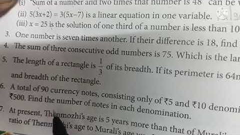 Std 8, Maths, Algebra, Exercise 3.7 (6 to 15).