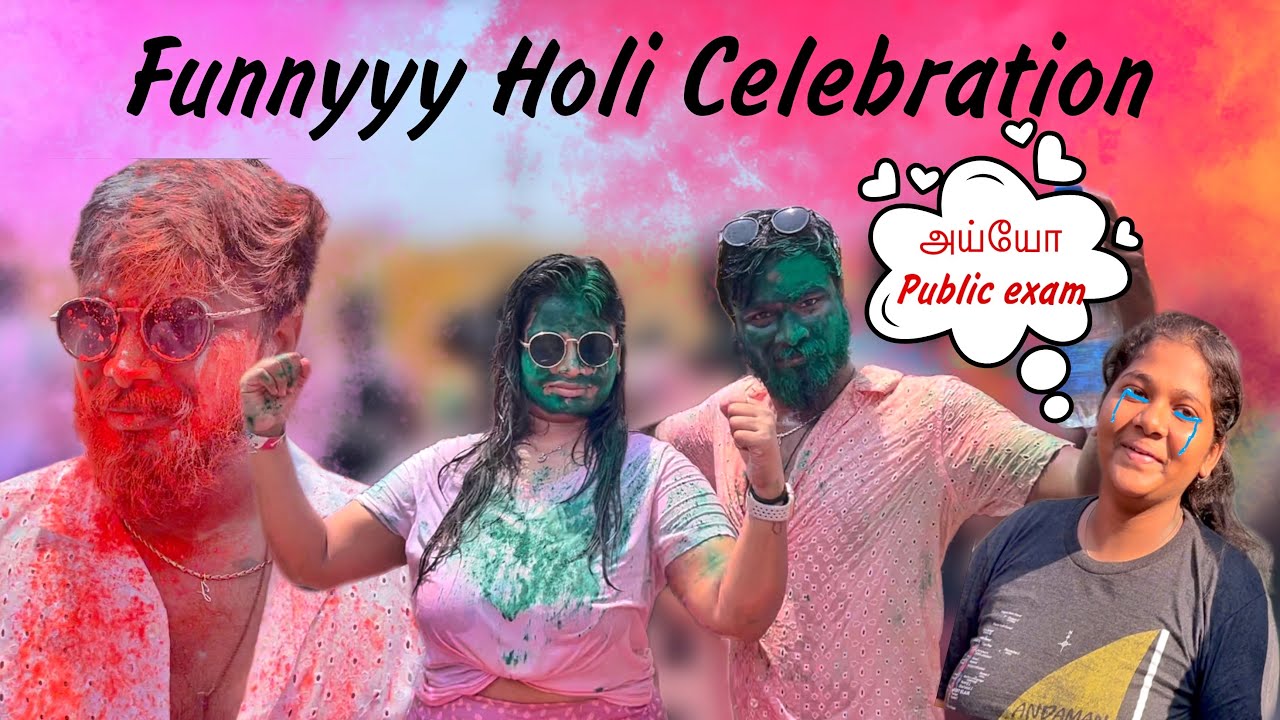 அகோரி Ram 😂 Funniest holi celebration with agori ram 😂 | @ramwithjaanu