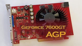 Nvidia Geforce 7600GT 256MB AGP / 3DMark 2001SE, 03 and 05
