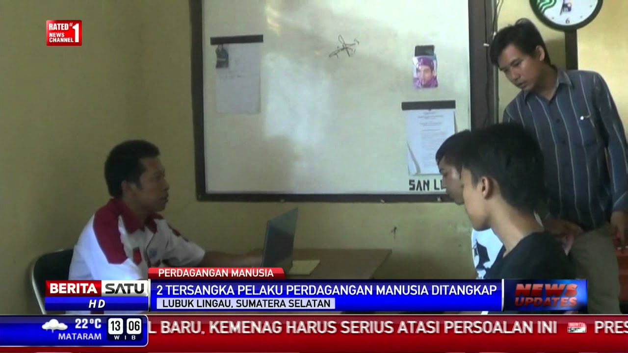 Personel Polsek Lubuk Linggau Tangkap Dua Penjual Manusia