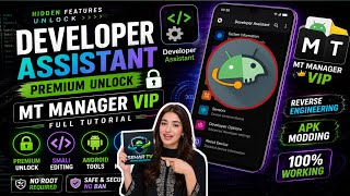 How To Modify Developer Assistant Use Mt Manager Vip 2026 😱😱 | sehar tv | mt_manager
