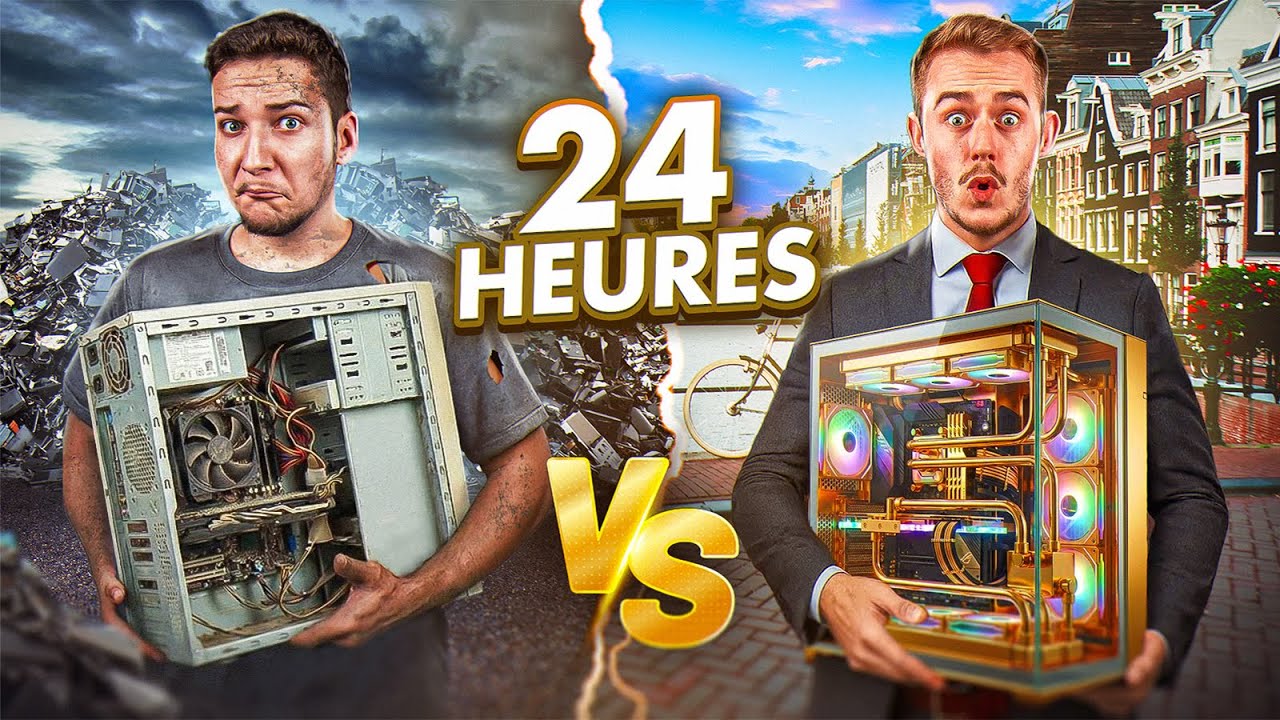 24H POUR RAMENER LE MEILLEUR PC ! (Mathis vs Gauthier)