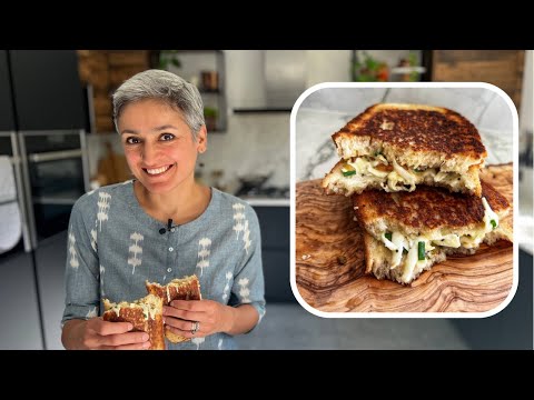 Lunch in 10 minutes  DELICIOUS PANEER CHEDDAR SANDWICH  Quick and easy  Food with Chetna