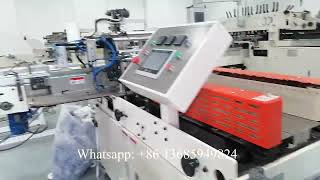 Fully automatic pocket tissue paper making machine in client's factory
