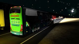 CARRETERAS DEL SUR DE PERU / VIAJANDO EN PLENA NOCHE / SCANIA NEW G7 1800 DD 6X2 / TURISMO ROSARIO