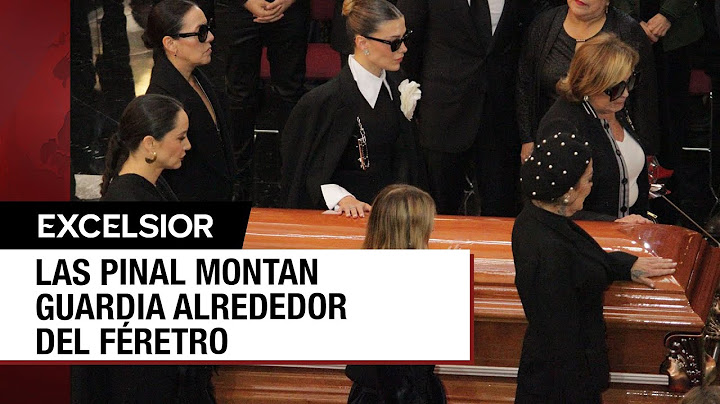 Familia de Silvia Pinal monta guardia alrededor del féretro de la primera actriz