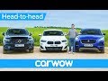 BMW X2 vs Volvo XC40 vs Jaguar E-Pace - which is the best small SUV? | Head-2-Head