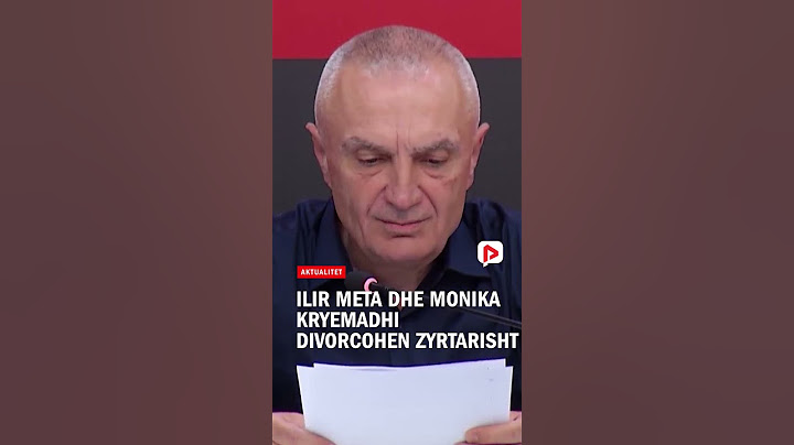 Ilir Meta dhe Monika Kryemadhi divorcohen zyrtarisht