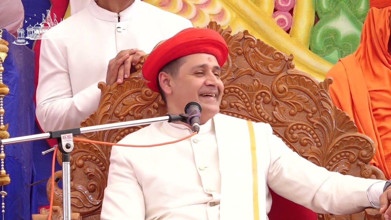 Balava Mandir Acharya Maharajshree Koshalendraprasadji Maharaj Ashirvachan on Katha Parayan