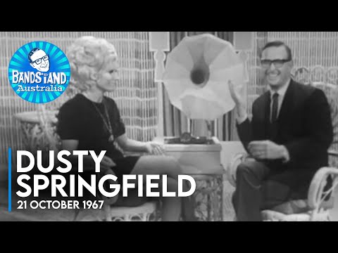 Dusty Springfield talks The Springfields & her kooky side (Bandstand Australia, 21 October 1967)