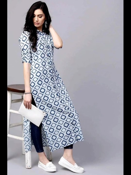 Latest Casual & Stylish office wear kurti ✨ #shorts #officewear #kurtidesign #officewearkurti